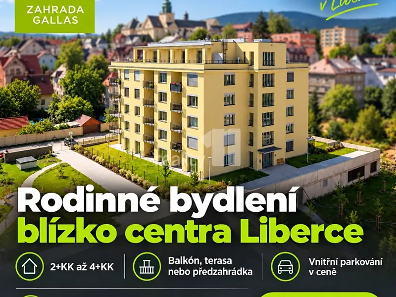 Prodej bytu v osobním vlastnictví 2+kk, 69 m2 Liberec, ul. T